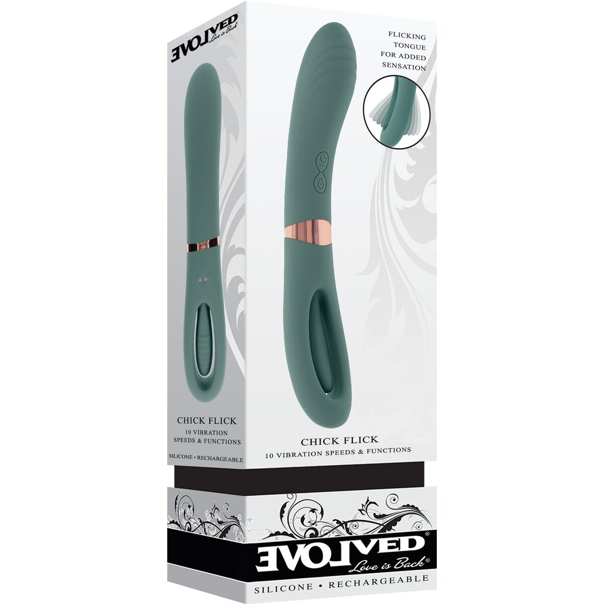 G-Punkt Vibrator Evolved Grøn